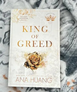 King of Greed - Ana Huang Walmart illustrated edition 