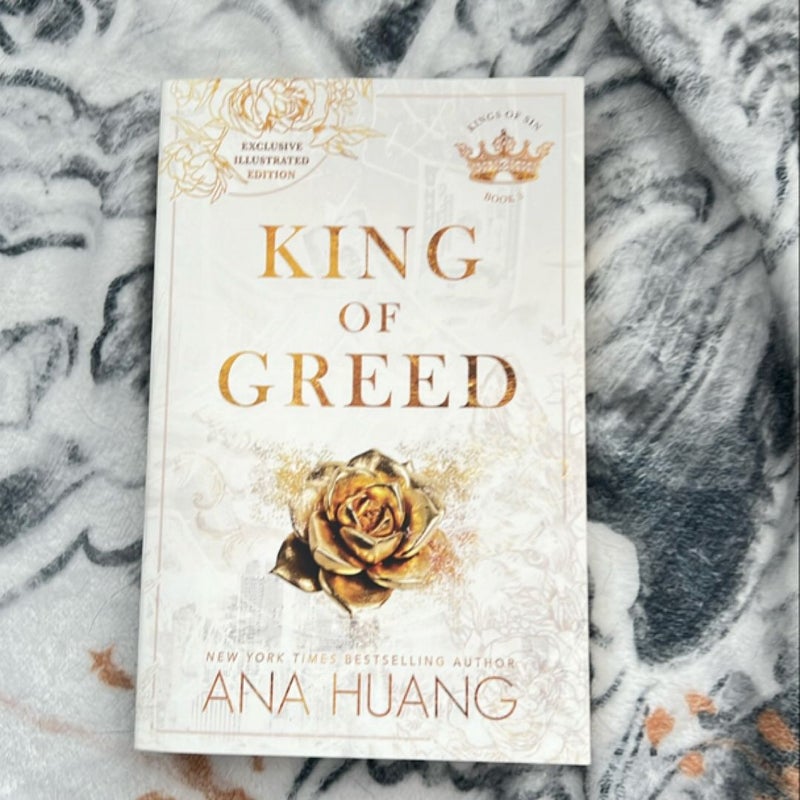 King of Greed - Ana Huang Walmart illustrated edition 