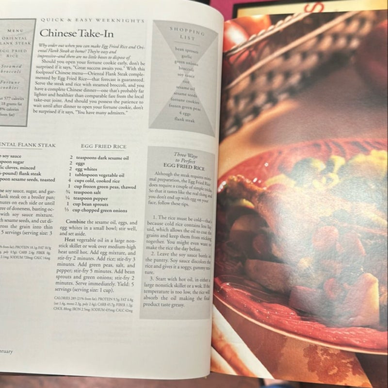 Cooking Light Annual Recipes, 1997