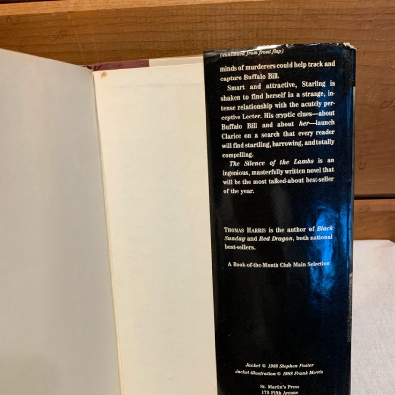 The Silence of the Lambs (1st ed./1st printing)