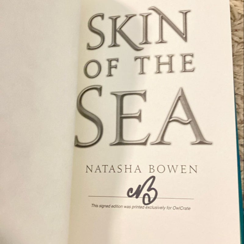 *SIGNED OWLCRATE Skin of the Sea