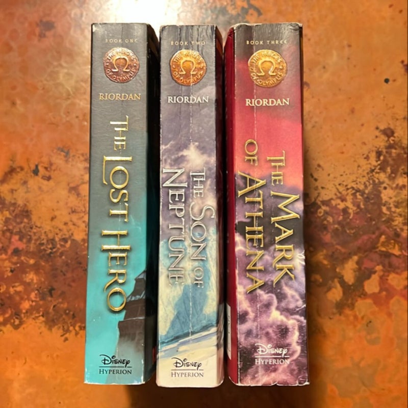 The Lost Hero Series - Books 1-3 Original Covers