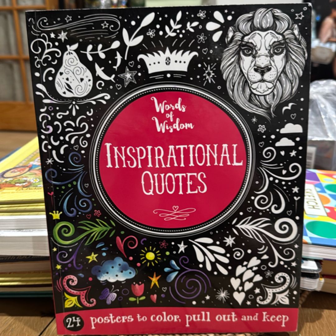 Inspirational Quotes Color Book 