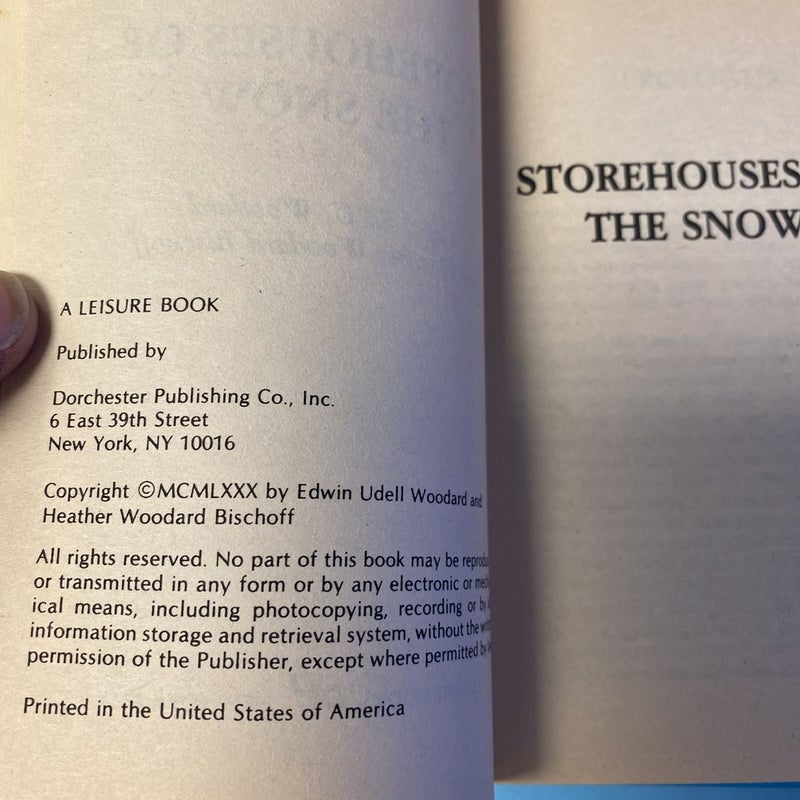 Storehouses of the Snow