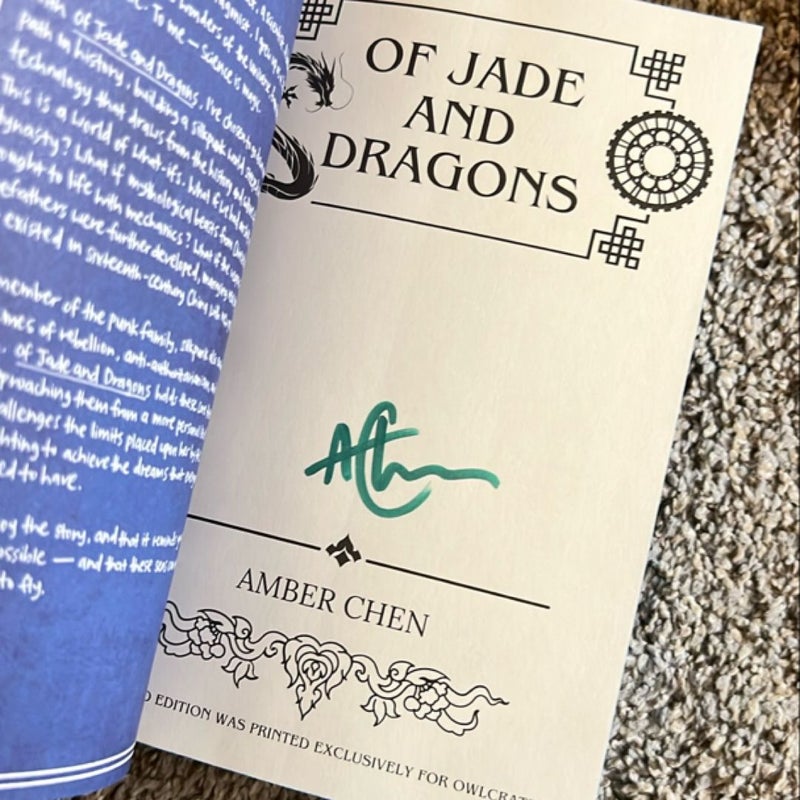 Of Jade and Dragons