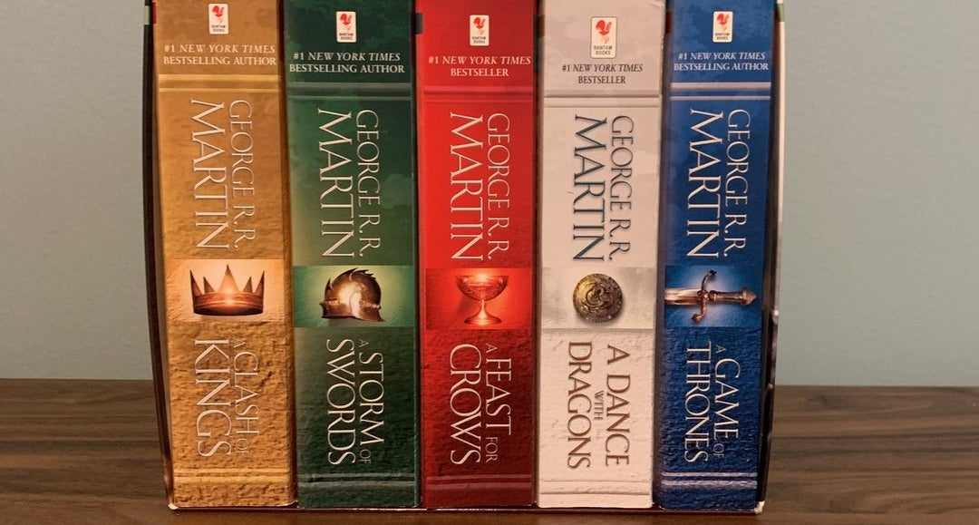 George R. R. Martin's a Game of Thrones 5-Book Boxed Set (Song of Ice and Fire Series) by George R. R. Martin, Hardcover | Pangobooks George R. R. Martin's a Game of Thrones 5-Book Boxed Set (Song of Ice and Fire Series) by George R. R. Martin, Hardcover | Pangobooks