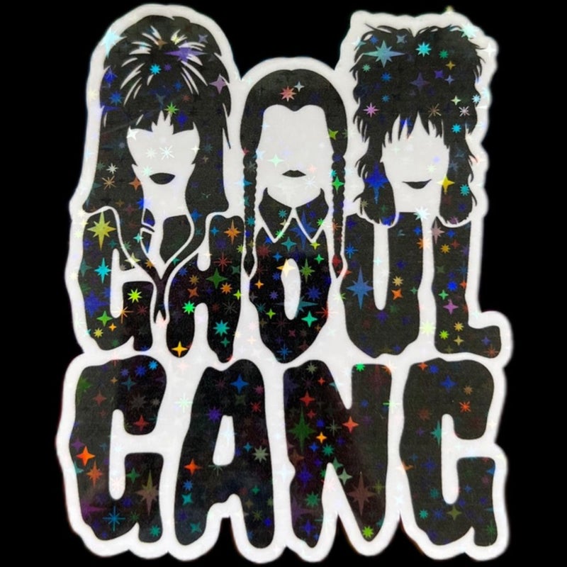 Ghoul Gang goth girls sticker