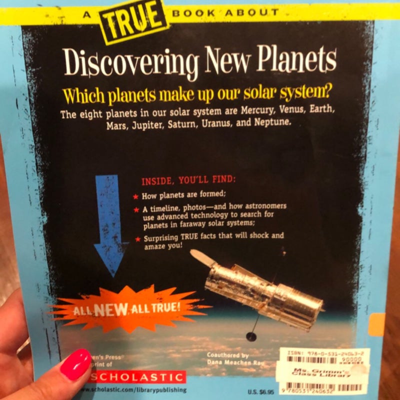 Discovering New Planets (a True Book: Dr. Mae Jemison and 100 Year Starship)