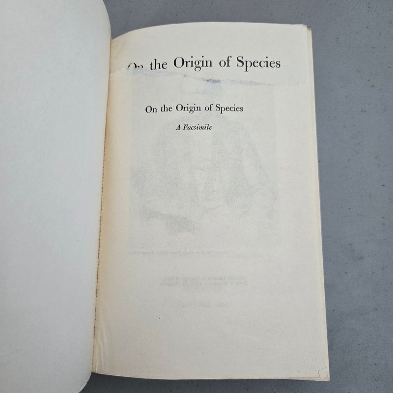 On the Origin of Species