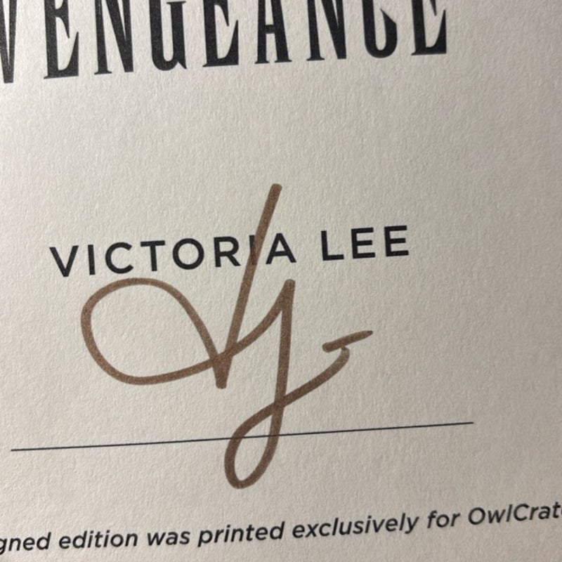 A lesson in vengeance 