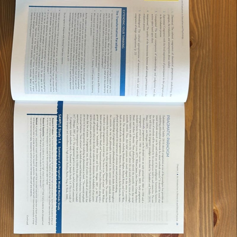Research and Evaluation in Education and Psychology