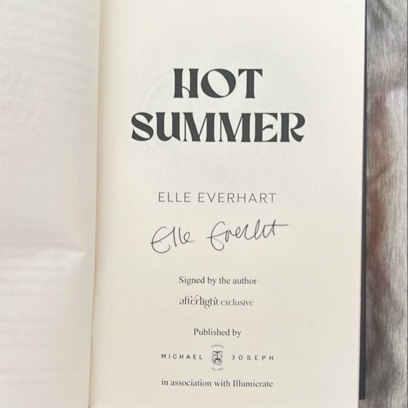 Hot Summer SIGNED Afterlight Book Box