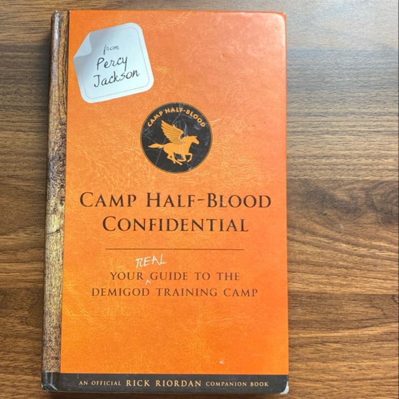 From Percy Jackson: Camp Half-Blood Confidential (an Official Rick Riordan Companion Book)