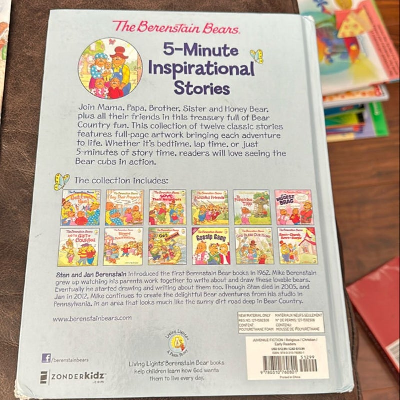 The Berenstain Bears 5-Minute Inspirational Stories