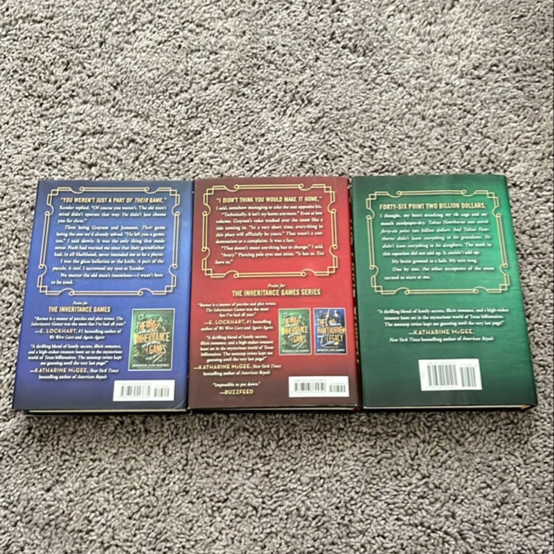 The Inheritance Games Trilogy