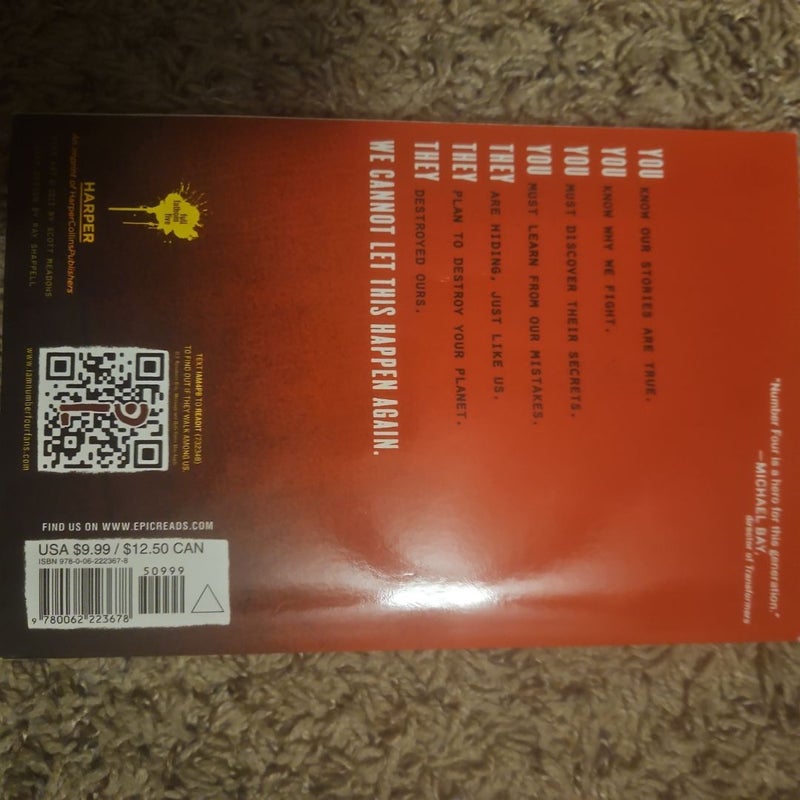 I Am Number Four: the Lost Files: Secret Histories