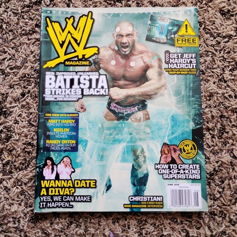 WWE magazines 