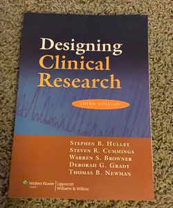 Designing Clinical Research