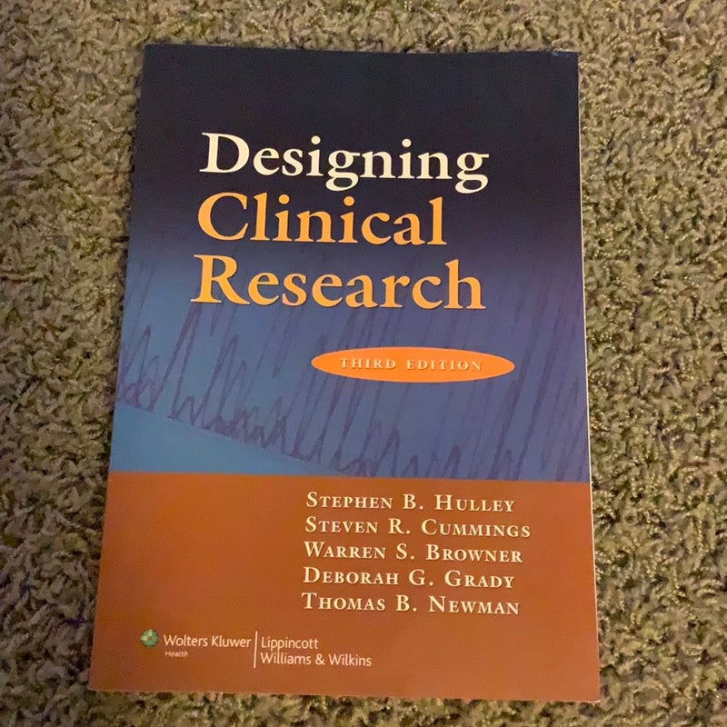 Designing Clinical Research