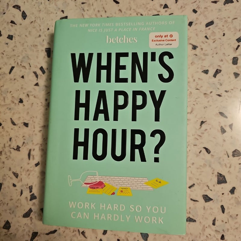 When's Happy Hour?