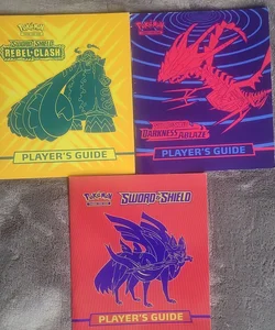 Pokemon player guides 3 books