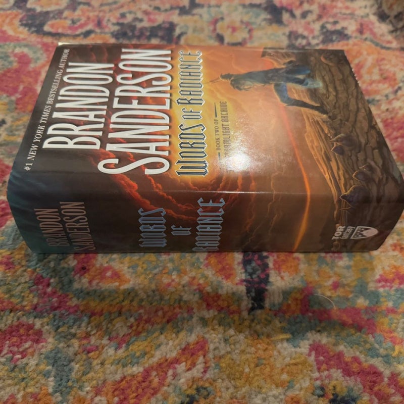 Words of Radiance (SIGNED/INSCRIBED 1st ED)