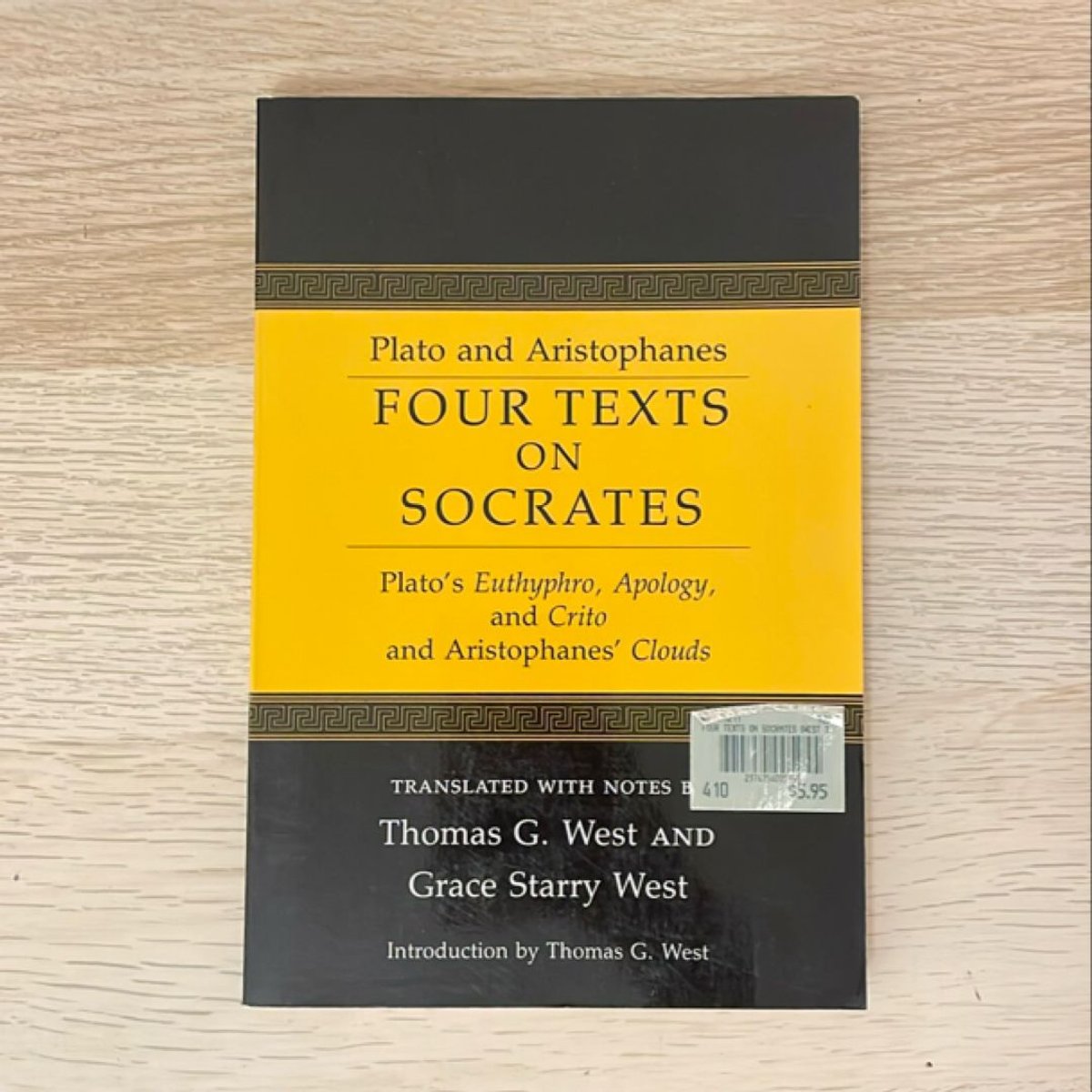 Four Texts on Socrates by Thomas G. West, Grace Starry West