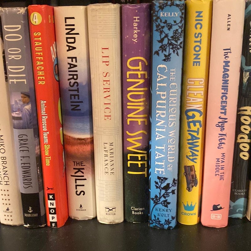  CLEARANCE SALE BUY ANY 5 BOOKS GET 5 BOOKS FREE!!!!!!!!                                   PICK AND CHOOSE OR MYSTERY BOX
