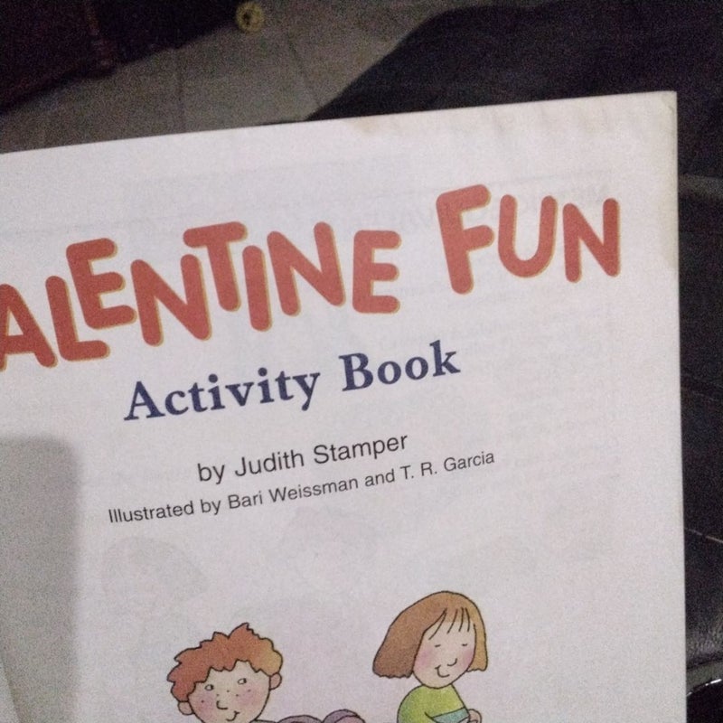 Valentine Fun Activity Book