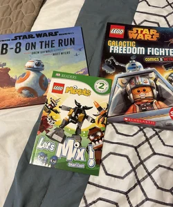 Star Wars and lego books 