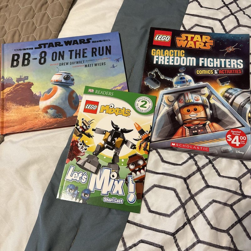 Star Wars and lego books 