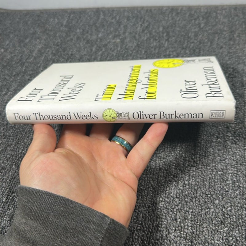 Four Thousand Weeks