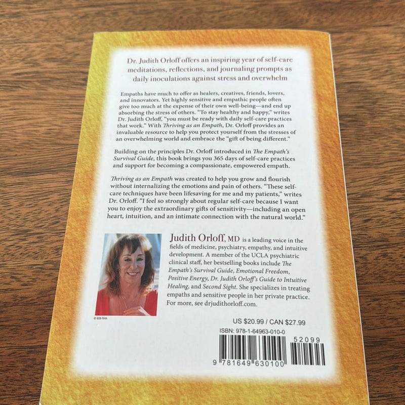 Thriving as an empath by judith orloff