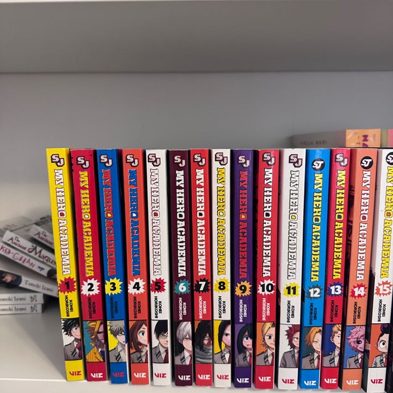 My Hero Academia Vol 1-16, 18-19, 21-30
