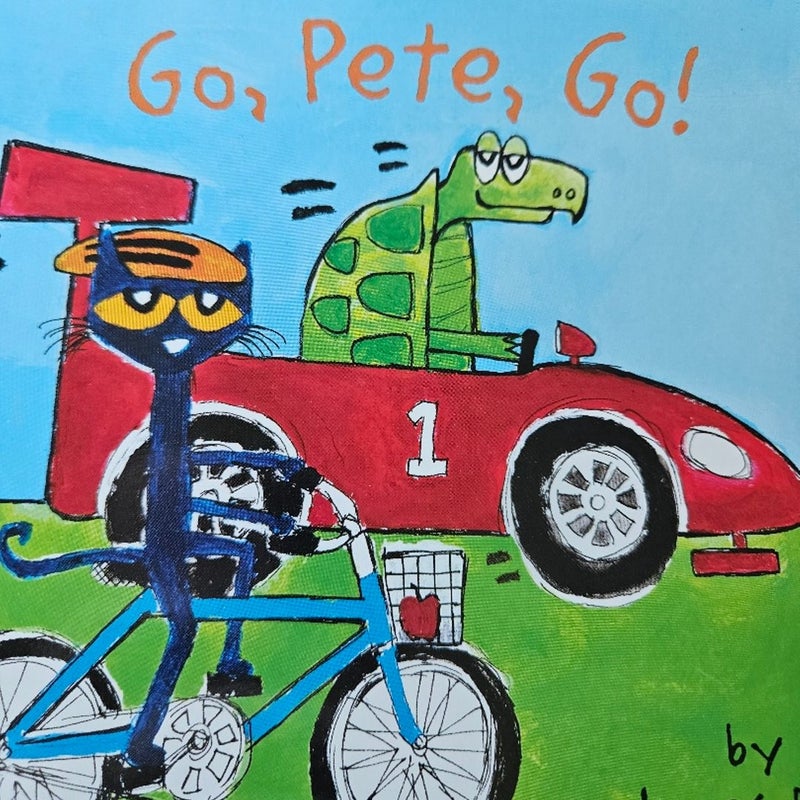 Pete the cat go, pete, go!