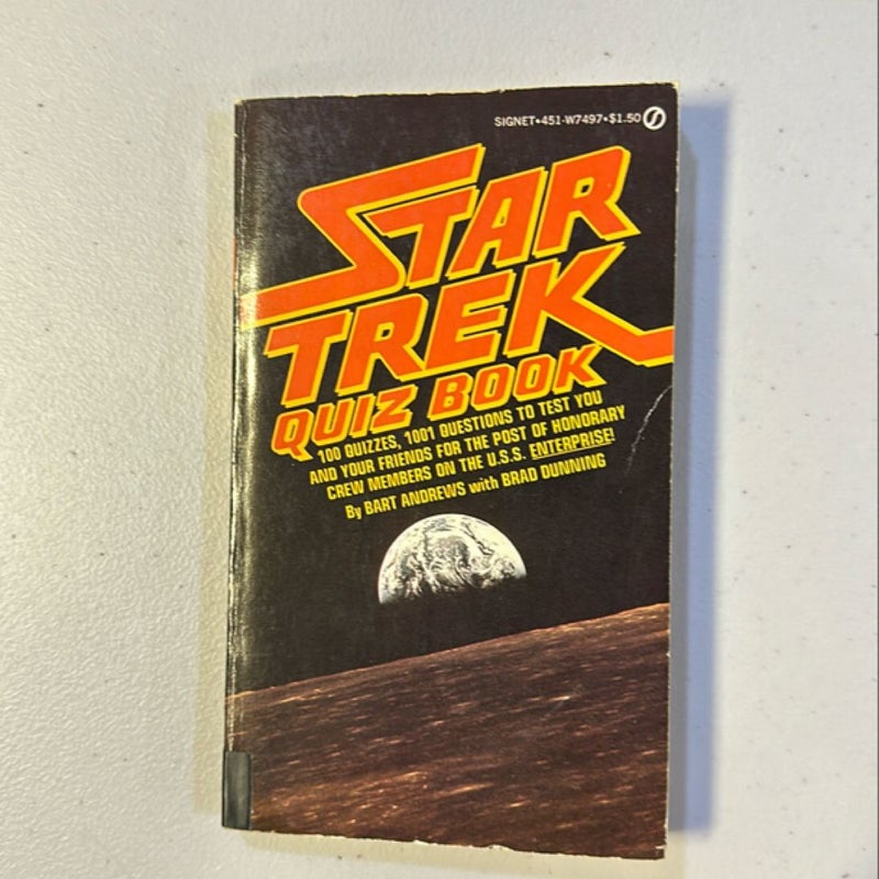 Trekkie Quiz Book