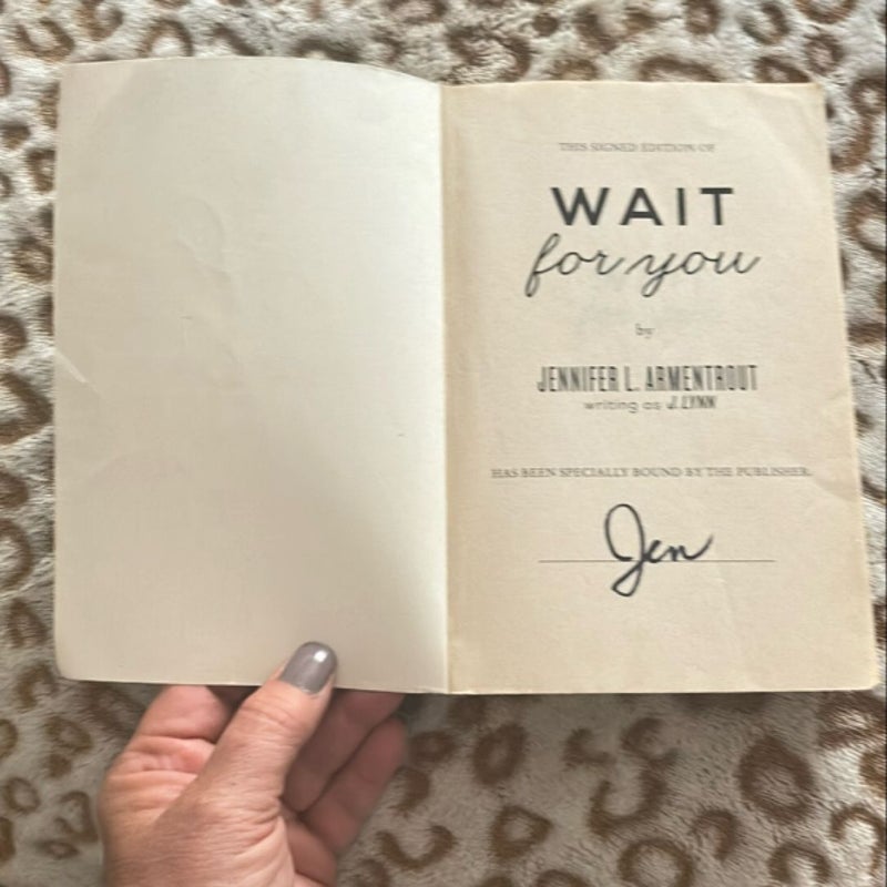 Wait for you