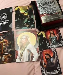 Master of One FAIRYLOOT SIGNED EXCLUSIVE EDITION with Art Print and Letter