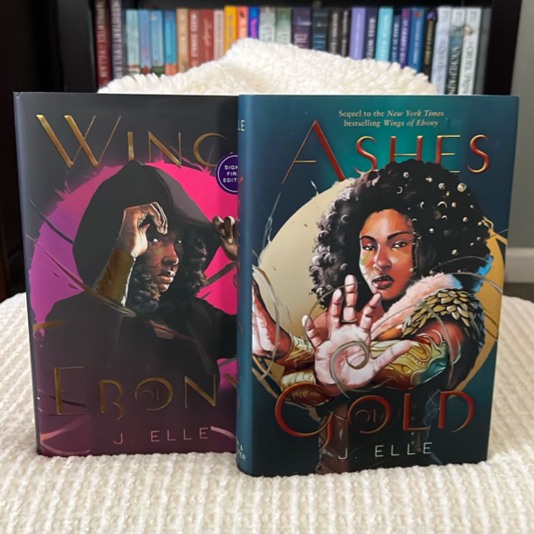 Wings of Ebony *Signed-First Edition* & Ashes of Gold