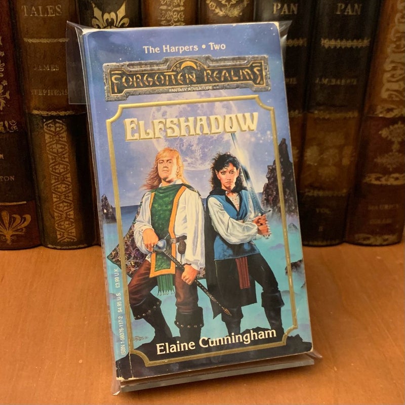 Forgotten Realms: Elfshadow, Harpers 2, First Edition First Printing