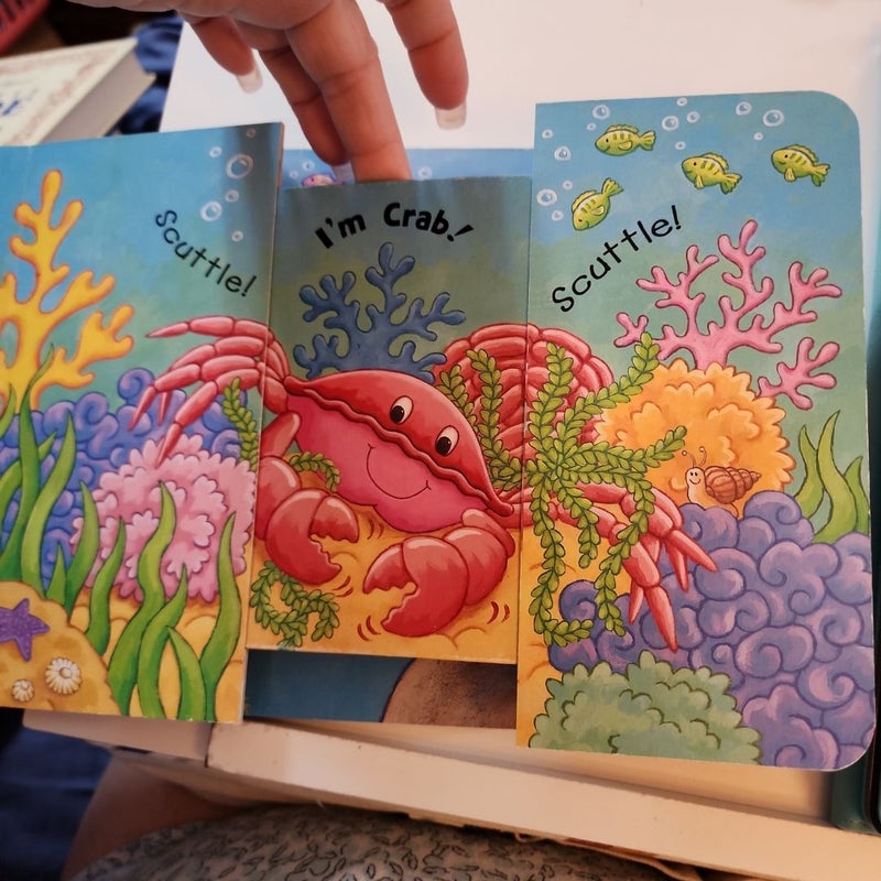 Who's hiding under the sea? 