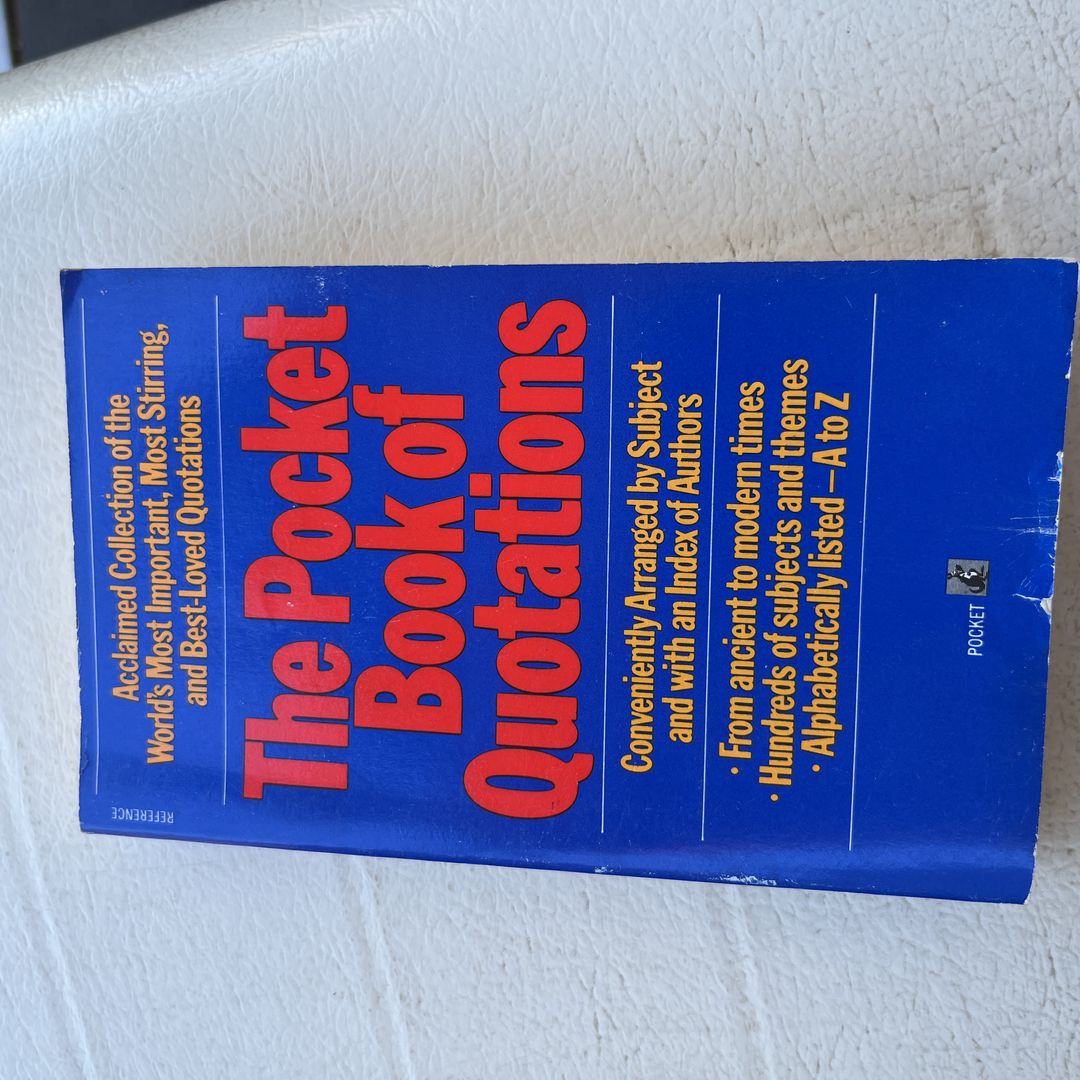 The pocket book of quotations