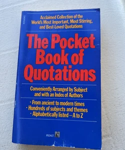 The pocket book of quotations