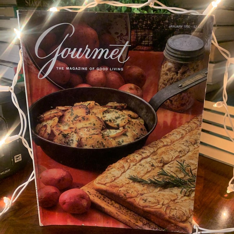 Vintage Gourmet Magazine Lot of 8 Decadent Step by Step Recipes Meals Baking 