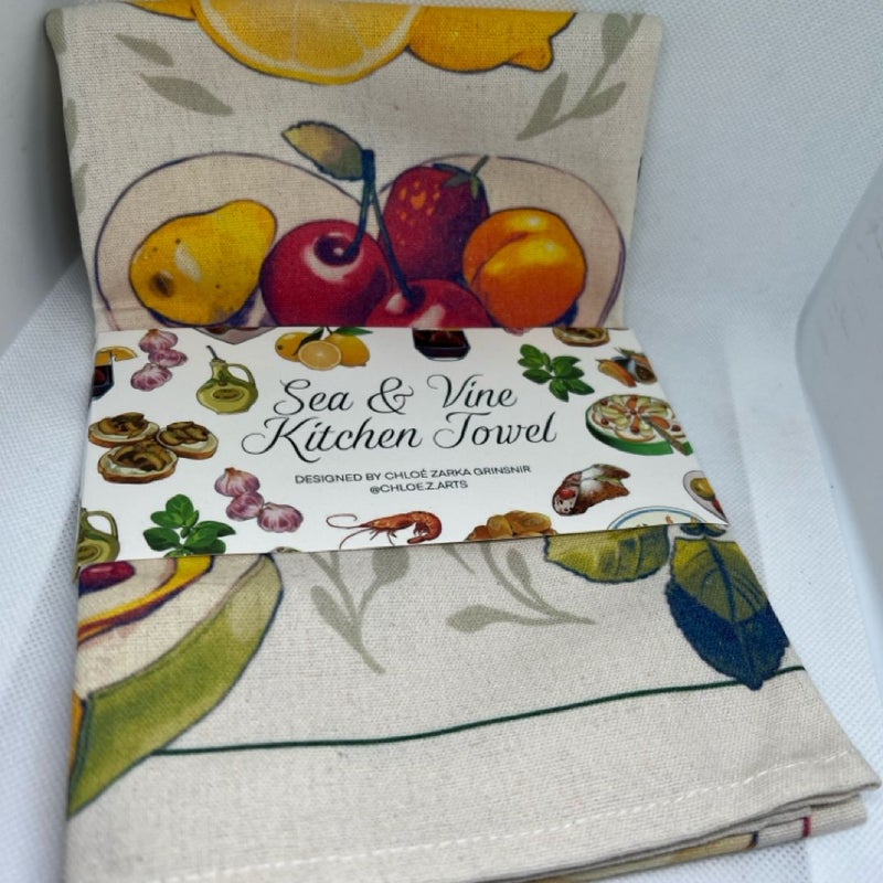 Fairyloot: Sea and Vine Kitchen Towels