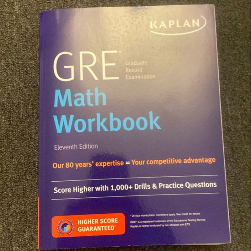 GRE Math Workbook