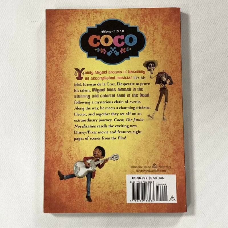 Coco: the Junior Novelization (Disney/Pixar Coco) by Angela Cervantes