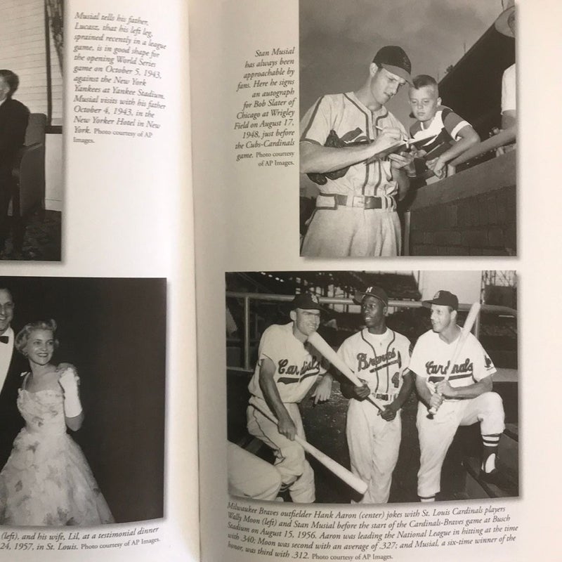 Stan Musial St. Louis Cardinals Signed Stan The Man Inc AD