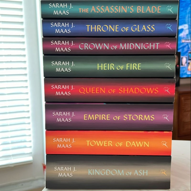 Entire Throne of Glass Series