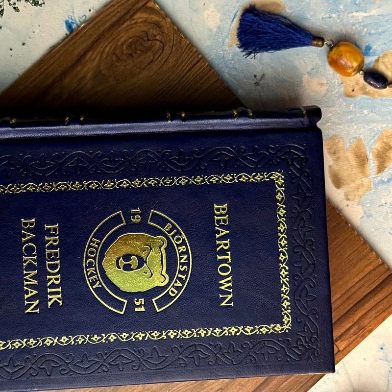 Beartown by Fredrik Backman Leather-Bound